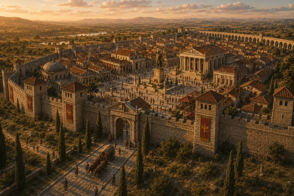 Founded city